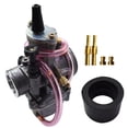 thumbnail image 2 of PWK24 Carburetor Carb Fit for 90cc-125cc ATV Dirt Bike Scooter Motorbike Motorcycles, 24mm 0.94", 2 of 5