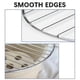 thumbnail image 4 of 16'/40cm Stainless Steel Grill Grates with Handle, Extra Thick Round Metal Cooking Grates for Charcoal, Smoker & Campfire, 4 of 5