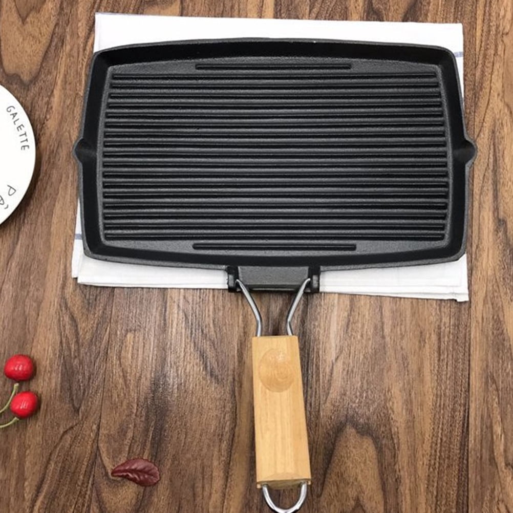 MLINS Pancake Griddle Omelette Cast Iron Nonstick with Free Shipping