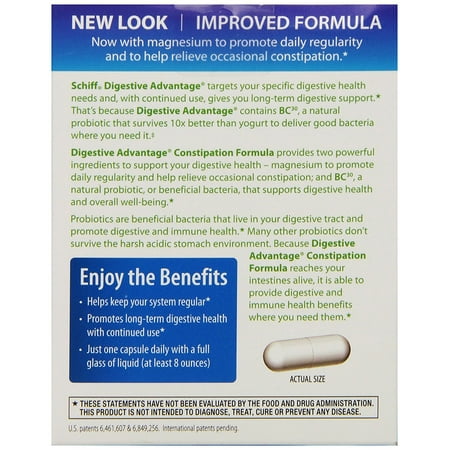 Probiotic Constipation Relief Capsule, 30 Count, 36/carton