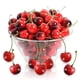 thumbnail image 1 of 100 piezas de cerezas artificiales, 50 piezas de cerezas rojas realistas 50 piezas de cerezas rojas y negras falsas Modelo de fruta falsa Casa oso de fresa Hogar, 1 of 5