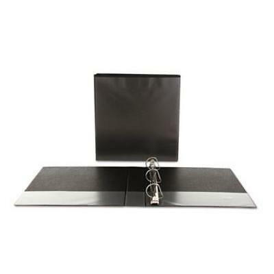 Universal Economy D-Ring Vinyl View Binder, 1-1/2