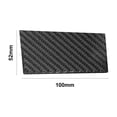 thumbnail image 3 of Real Bright Soft Car Interior Carbon Fiber Sticker DecorationCarbon Fiber Interior Driver Side Dashboard Cover For Toyota HiluxAuto Car Protection Interior Accessories, 3 of 8