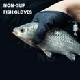 thumbnail image 4 of 1 Pair Fish Catching Gloves with Release Carabiner High Strength Anti-Slip Puncture Proof Fishing Gloves Fishing Accessories, 4 of 6