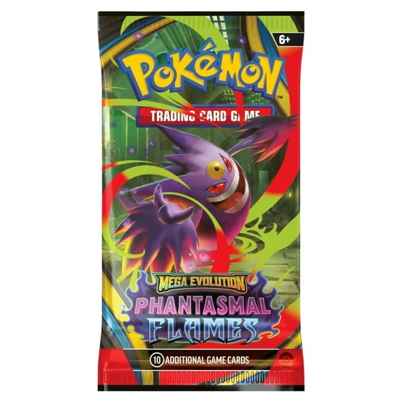 Pokemon ME2 Phantasmal Flames Booster Pack  Mega Gengar