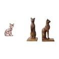 thumbnail image 1 of Figura de escritorio,Estatua de gato en estante,escritorio,oficina,decoración del hogar,Figura de mesa,Sujetalibros con forma de gato para decoración de oficina o hogar,Estantería, 1 of 8