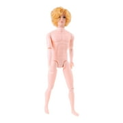 TONKBEEY 30cm 12 Moveable Jointed Nude Naked Dolls Doll Body Yellow Hair for Ken Boy Male Man Boyfriend Prince