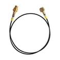 thumbnail image 3 of GUOOL CO2 Tank Cylinder Direct Adapter Hose External Hose CO2 Refill Connector Gold Gold CGA320, 3 of 4
