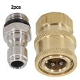 thumbnail image 3 of 1/4Foam Pot Quick Connector High Pressure Water Pistol Quick Adapter 2pcs, 3 of 8