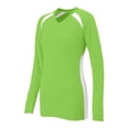 thumbnail image 2 of LADIES SPIKE JERSEY, Lime/ White, XL, 2 of 2