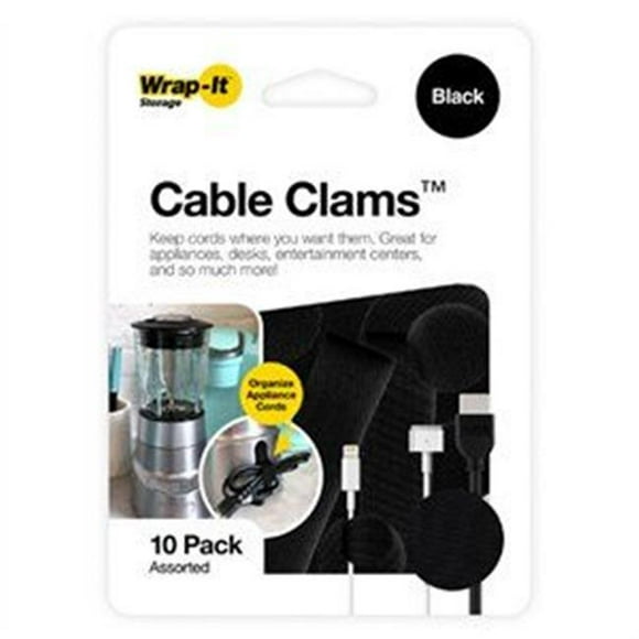 Jjaamm Cable Clam&44; Assortiment - Pack de 10