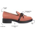 thumbnail image 5 of Journee Collection Womens Tru Comfort Foam Eilien Flat 8 Clay, 5 of 6