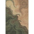 thumbnail image 2 of Addison Rugs Mayfield Premium Machine Washable Contemporary Abstract Olive Rectangle Rug, 8' x 10', 2 of 8