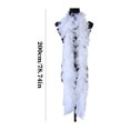 thumbnail image 3 of Pluma decorativa de carnaval vestido de lujo colorido Lifeful para decoración de escenario de boda, 3 of 3