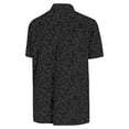 thumbnail image 3 of Men's Antigua Black Ohio State Buckeyes Lush Polo, 3 of 3