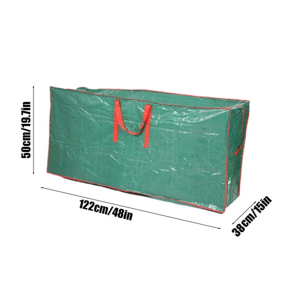 Iumwxz Up to 65% Off Christmas Tree Storage Bag Pe Woven Christmas Gifts Large Capacity Large Size Christmas Tree Bags Portable Christmas Tree Storage Containers Plastic 48.03x19.68x14.96in