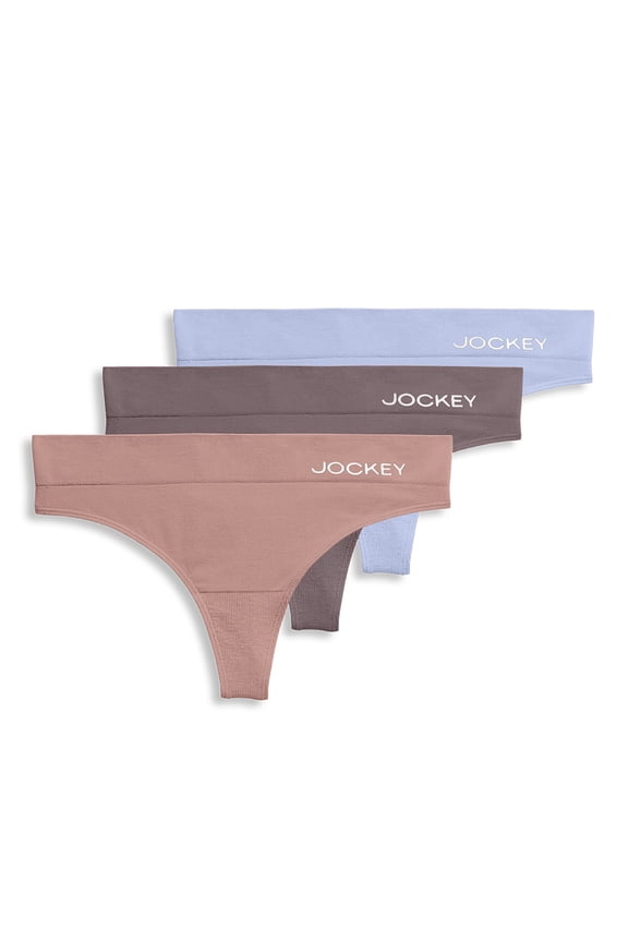 Women's Soft Touch Seamfree Thong Underwear - 3 Pack, Sizes S-3XL