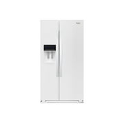 Whirlpool WRS571CIHW - Refrigerator/freezer - side-by-side with water dispenser, ice dispenser - freestanding - width: 36 in - depth: 29.8 in - height: 68.9 in - 20.6 cu. ft - white