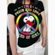 thumbnail image 3 of Camiseta básica de manga corta para mujer Camiseta con estampado de Snoopy Camiseta de moda coreana para mujer Top ajustado con cuello redondo, 3 of 5
