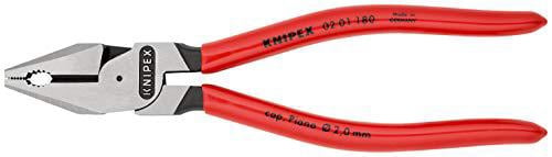 knipex 02 01 180 7,09" high leverage combination pliers
