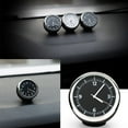 thumbnail image 4 of Reloj electrónico para automóvil, luminoso, mecánico, termómetro, higrómetro, con puntero de acero., 4 of 7