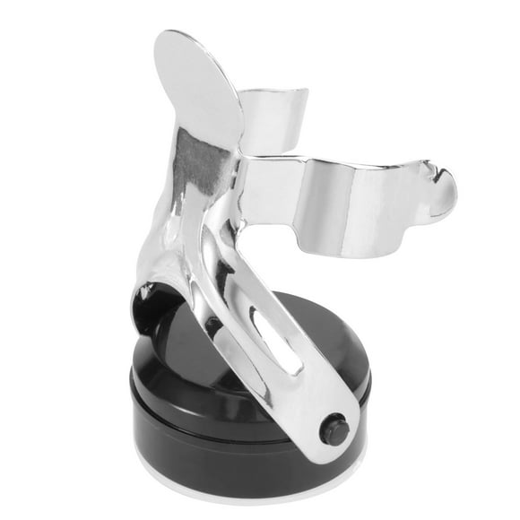 Tapón de acero inoxidable para botellas de champán, cava, prosecco y vino espumoso con bomba de presión incorporada. Tamaño: 4,9 x 6,5 cm.