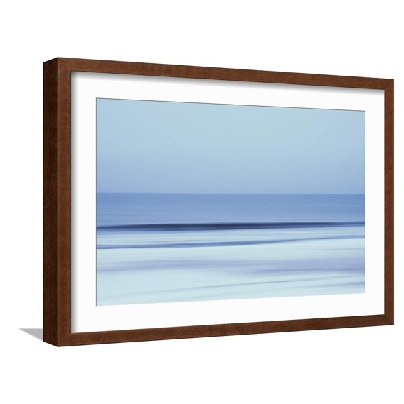 Art.com The Silk Sea Photographic Print by Jacob Berghoef, Brown Frame Wall Art, 23" x 17"