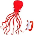 thumbnail image 1 of HENGDA KITE Red Octopus Software KITE for Children and Adults Polyester Materials 196 inch, 1 of 7