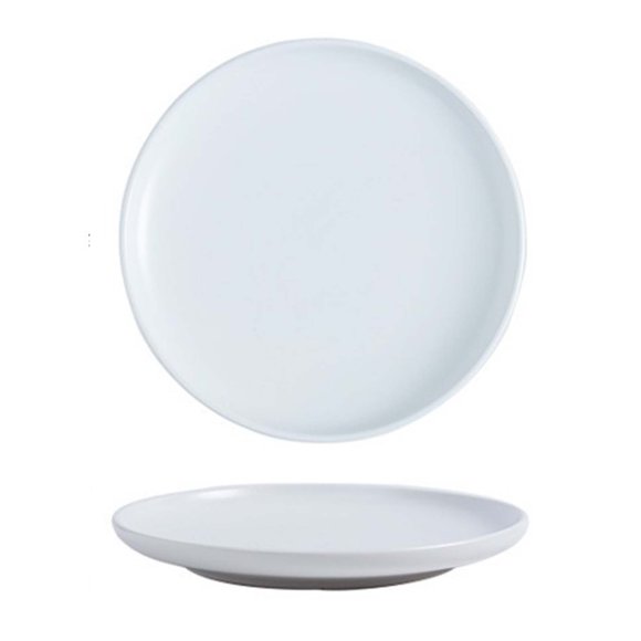 FUENTE Fábrica al por mayor nórdico hogar creativo cerámica occidental plato de carne Internet celebridad ronda pizza placa Comercio exterior transfronterizo