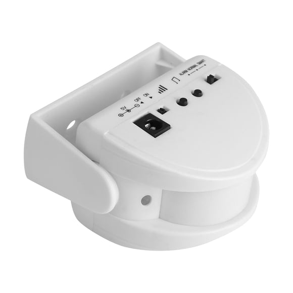 Timbre de Puerta de Entrada Inalámbrico Sunnimix Timbre inalámbrico blanco de Bienvenida de Sensor de Movimiento