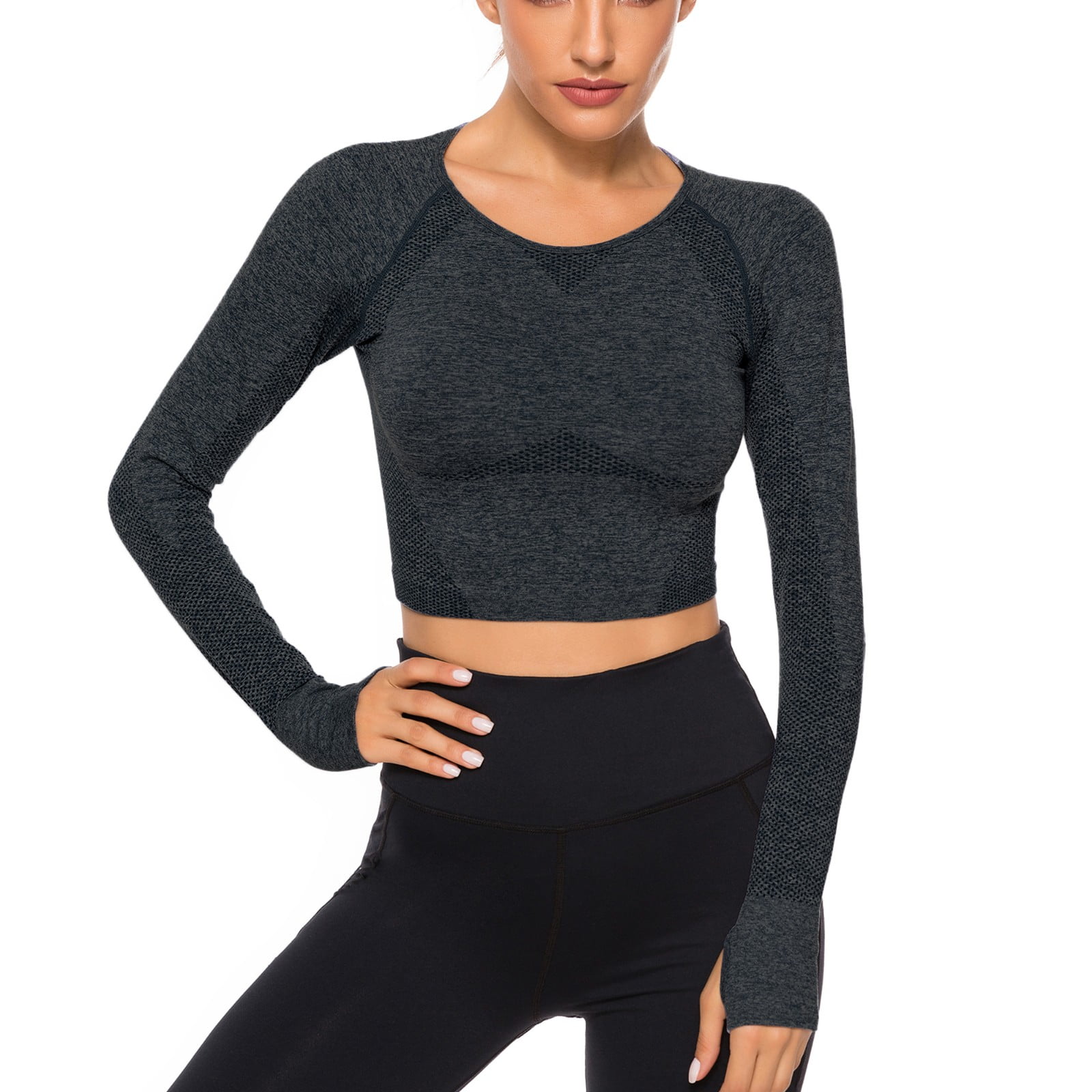 crop top fitness wear