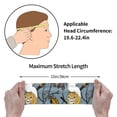 thumbnail image 4 of Picia Cartoon Squirrel on Branch Print Mens Running Headband,Mens Sweatband Sports Headband for Running,Cycling,Basketball,Yoga,Fitness Workout, 4 of 9