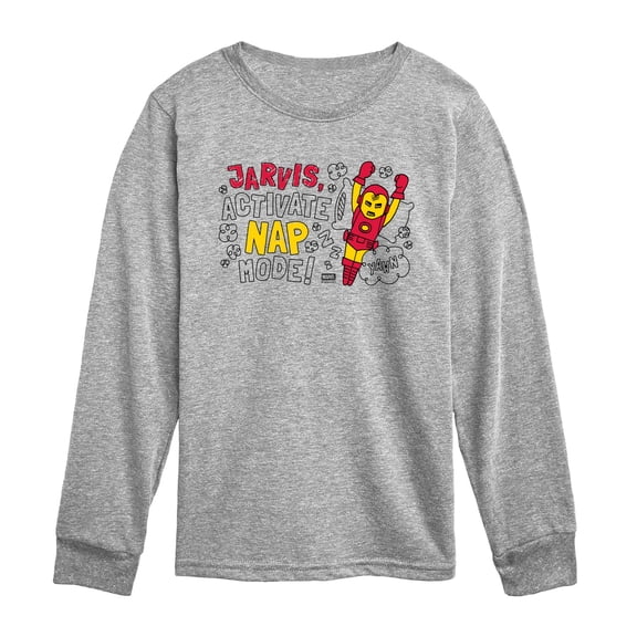 Iron Man - Jarvis Nap Mode Toddler Long Sleeve Graphic T-Shirt