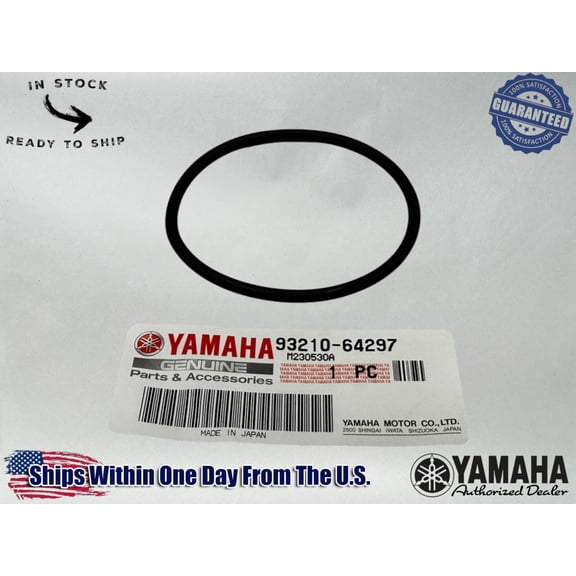 Yamaha Genuine OEM Authentic O-Ring  93210-64297-00