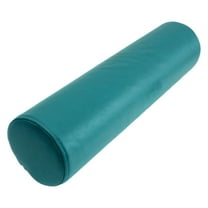 Cozeii Memory Foam Bolster Pillow, Round Oil and Stain-Resistant Pillow for Neck, Back, Foot, Legs & Yoga, 19.7x4 Inch, Removable Washable Cover, Body Support, Multi-Purpose Pillows, Green