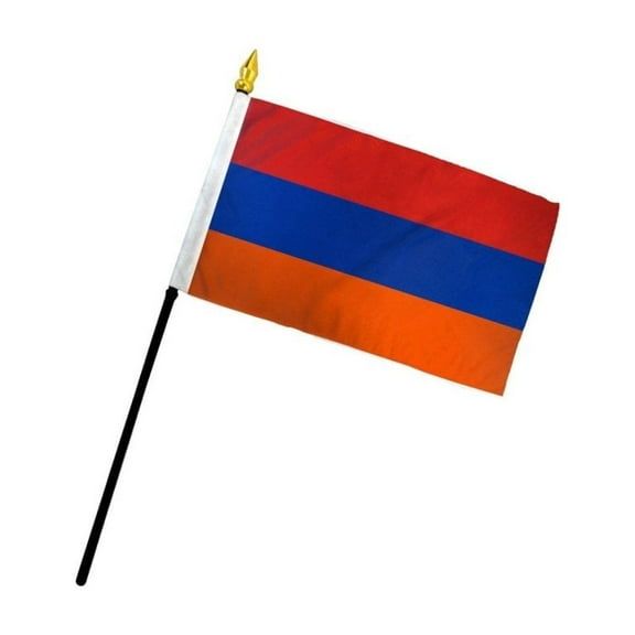 Armenia 4x6in Stick Flag