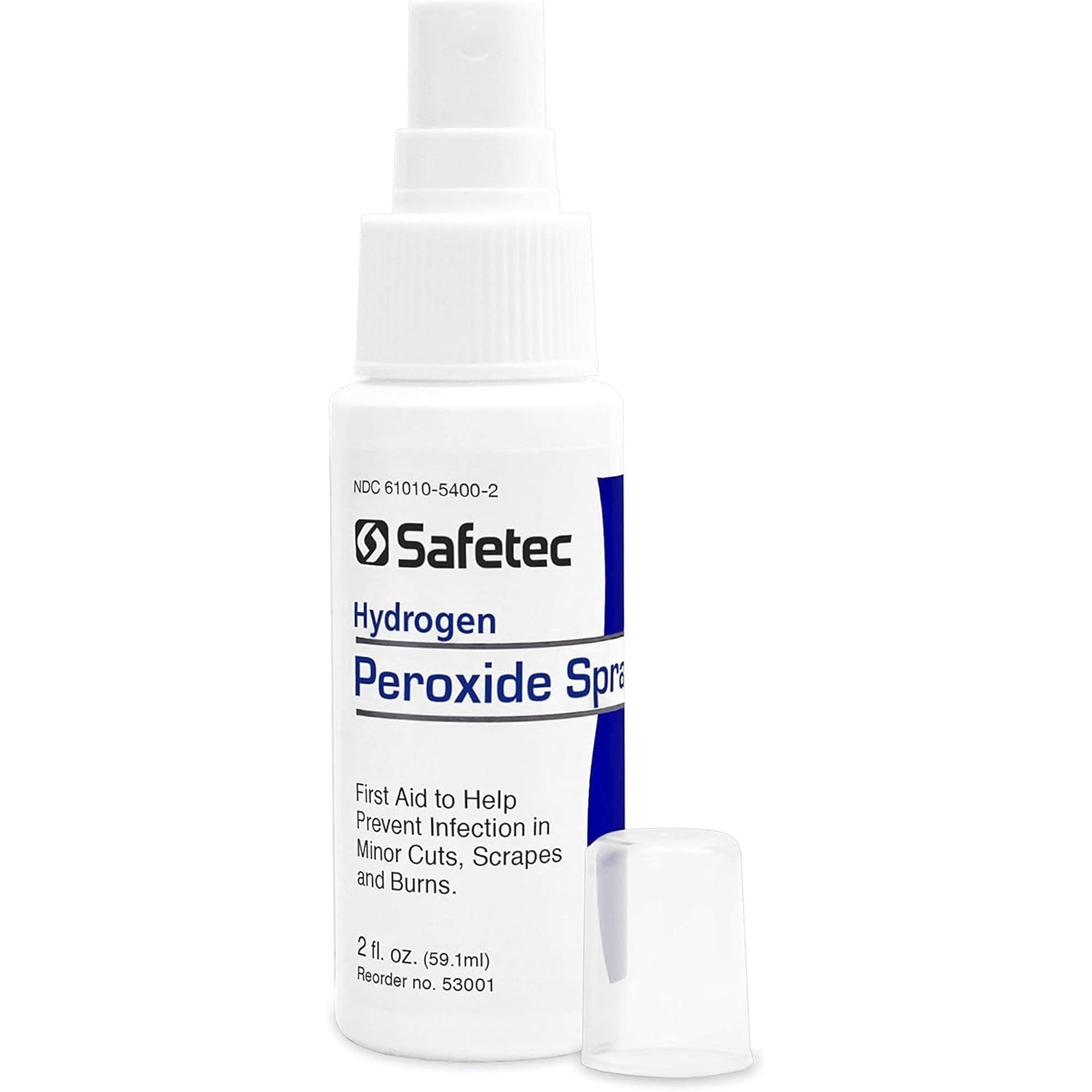 Safetec Hydrogen Peroxide First Aid Spray, 2 oz