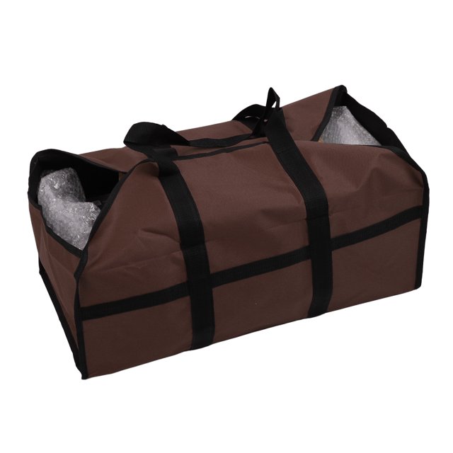 Bolsa para Almacenar Leña, Bolsa Grande para Leña, 600d Tela Oxford Resistente Bolsa para Transportar Leña Soporte para Leña Con ASas para El Hogar Calefacción Acampada