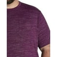 thumbnail image 2 of Space Dye Pocket T-Shirt Italn Plum Space Dye 1XLT, 2 of 4