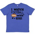 thumbnail image 3 of Inktastic I Watch Football with My Gigi Youth T-Shirt, 3 of 5