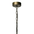 thumbnail image 5 of J&D Designs Nazas 1-Light Farmhouse Rattan & Iron Metal Pendant in Antique Brass, 5 of 6