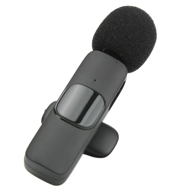 Micrófono Lavalier Inalámbrico, Micrófono De Grabación De Vídeo, Corte De Ruido Inteligente, Pequeño Micrófono Portátil De Alta Sensibilidad, Emparejamiento Automático
