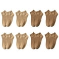 thumbnail image 1 of 8 pares de calcetines para hombre, calcetines acogedores de verano, calcetines casuales, calcetines por encima del tobillo, 1 of 5