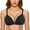Black, variant on Bras for Women Bra for Women Front-Closing Seamless Unlined T-Back Wireless Bralette for Full Bust Support and Comfort Black M