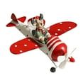 thumbnail image 1 of Decoración navideña de avión, figura de avión, accesorio fotográfico, colgante de de Navidad, colgante de avión para el hogar, restaurante, Estilo C, 1 of 8