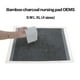 thumbnail image 2 of Greeniant Control de olores Bambú Carbon Pet Pee Training Underpad Pet Pee Absorbente Reductor de olores Almohadilla desechable Suministros para perros blanco METRO Greeniant PT0573-02B, 2 of 6