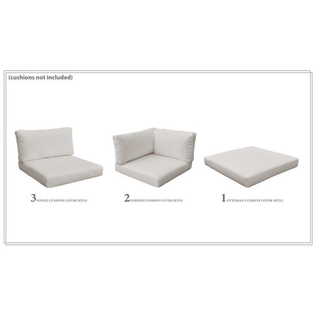 TK Classics Housse Set en Beige pour MONACO-07d