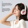 thumbnail image 6 of ESULOMP 5.0 Headband Bluetooth Headset Luminous Retractable Folding HiFi Subwoofer Full Wrap-around Ear Wireless Bluetooth Headset, 6 of 7