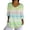 Green, variant on Tittly Short Sleeve Shirts for Women, Double Printing Women Mom Summer Casual Baseball Short Sleeve Tees Tops Graphic Tees, Ladies Summer Tops, Womens Tops Tshirts Shirts Green 3XL
