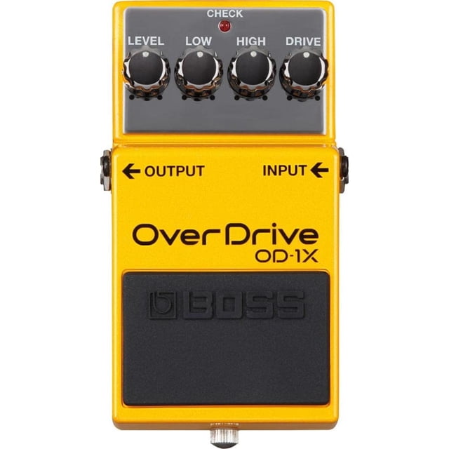 Pedal de Efecto Over Drive Boss OD-1X Boss PEDAL BOSS PARA GUITARRA ELECTRICA OVERDRIVE OD-1X